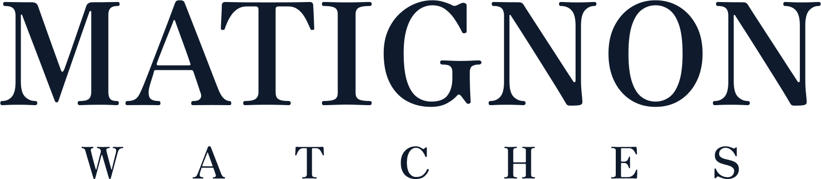 Matignon logo navy